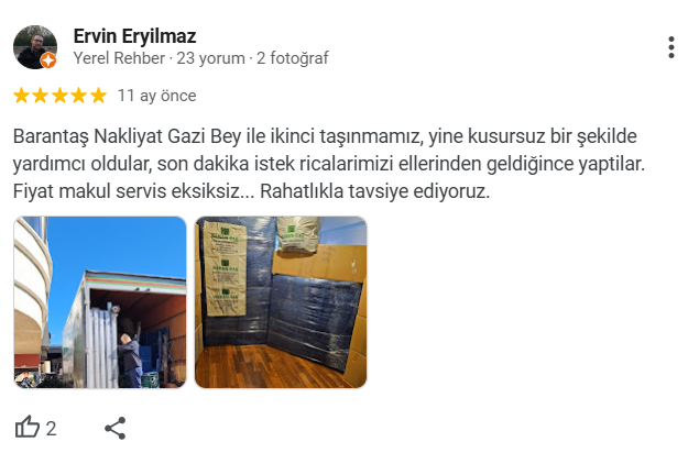 İzmir Evden Eve Nakliyat Yorumları, İzmir Evden Eve Nakliyat Firmaları