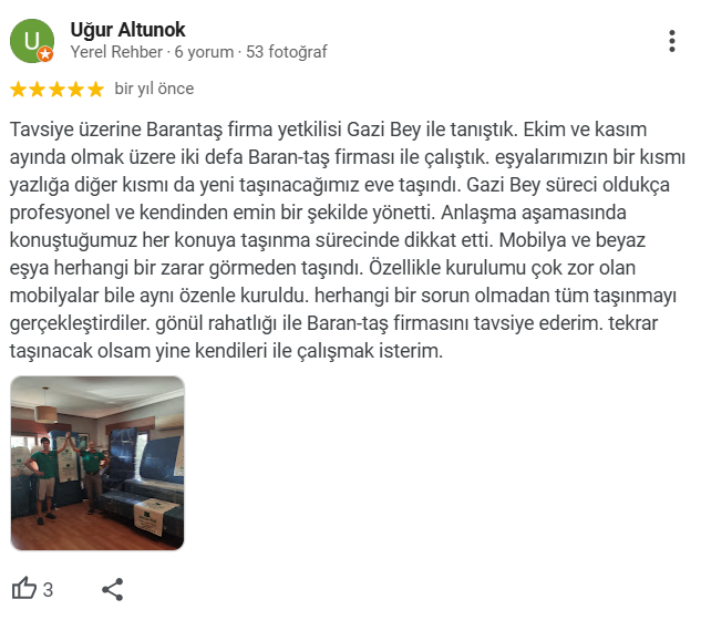 İzmir Evden Eve Nakliyat Yorumları, İzmir Evden Eve Nakliyat Firmaları
